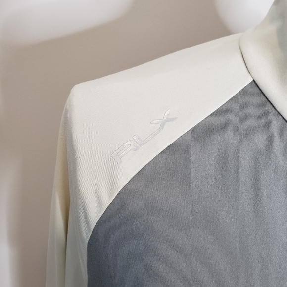 RLX Ralph Lauren Color-Blocked Jersey Zip Pullover Tailored Fit XL - Picture 4 of 16